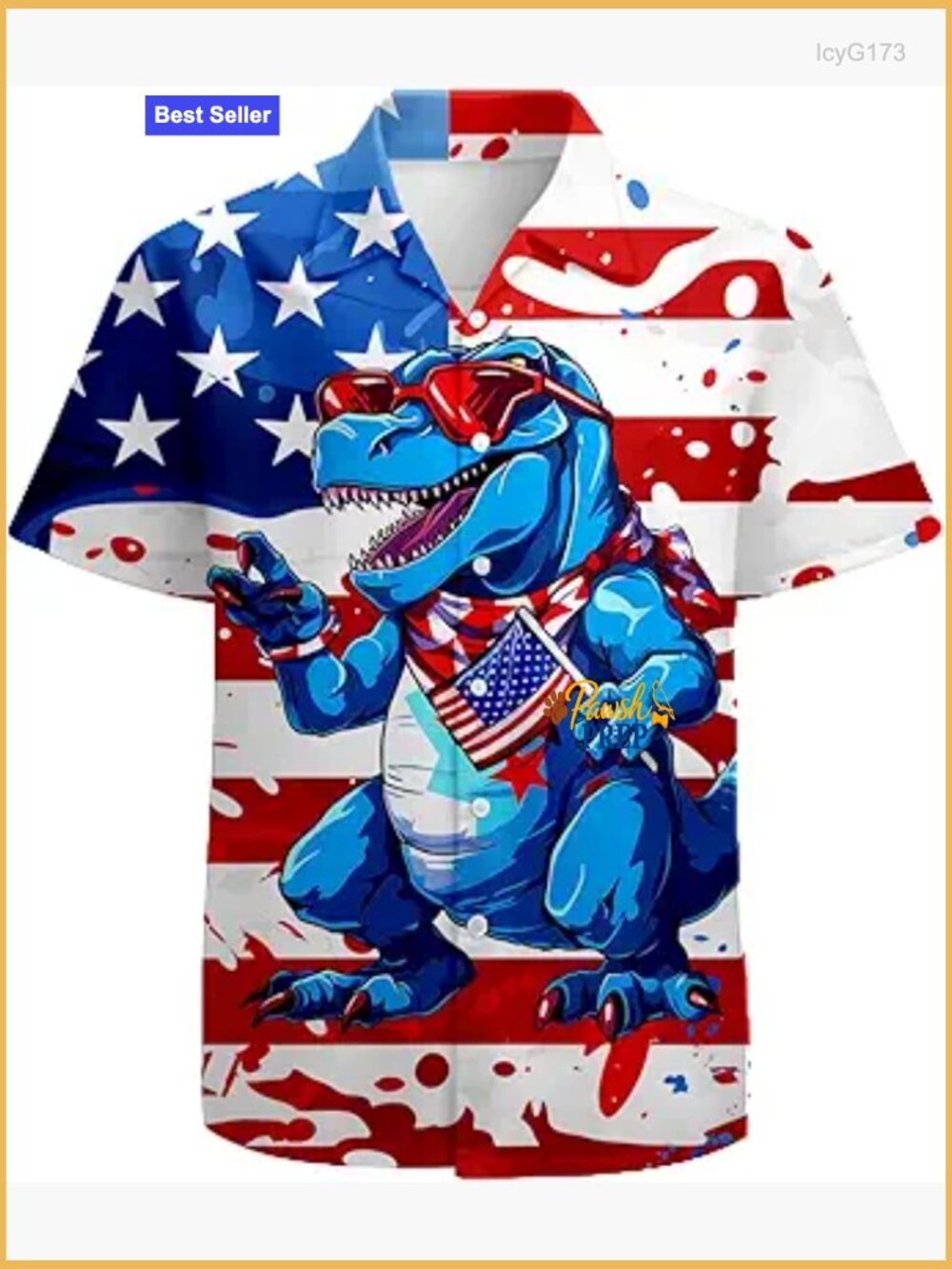 Men's Button Down Hawaiian Shirt Short Sleeve Tropical Beach Aloha